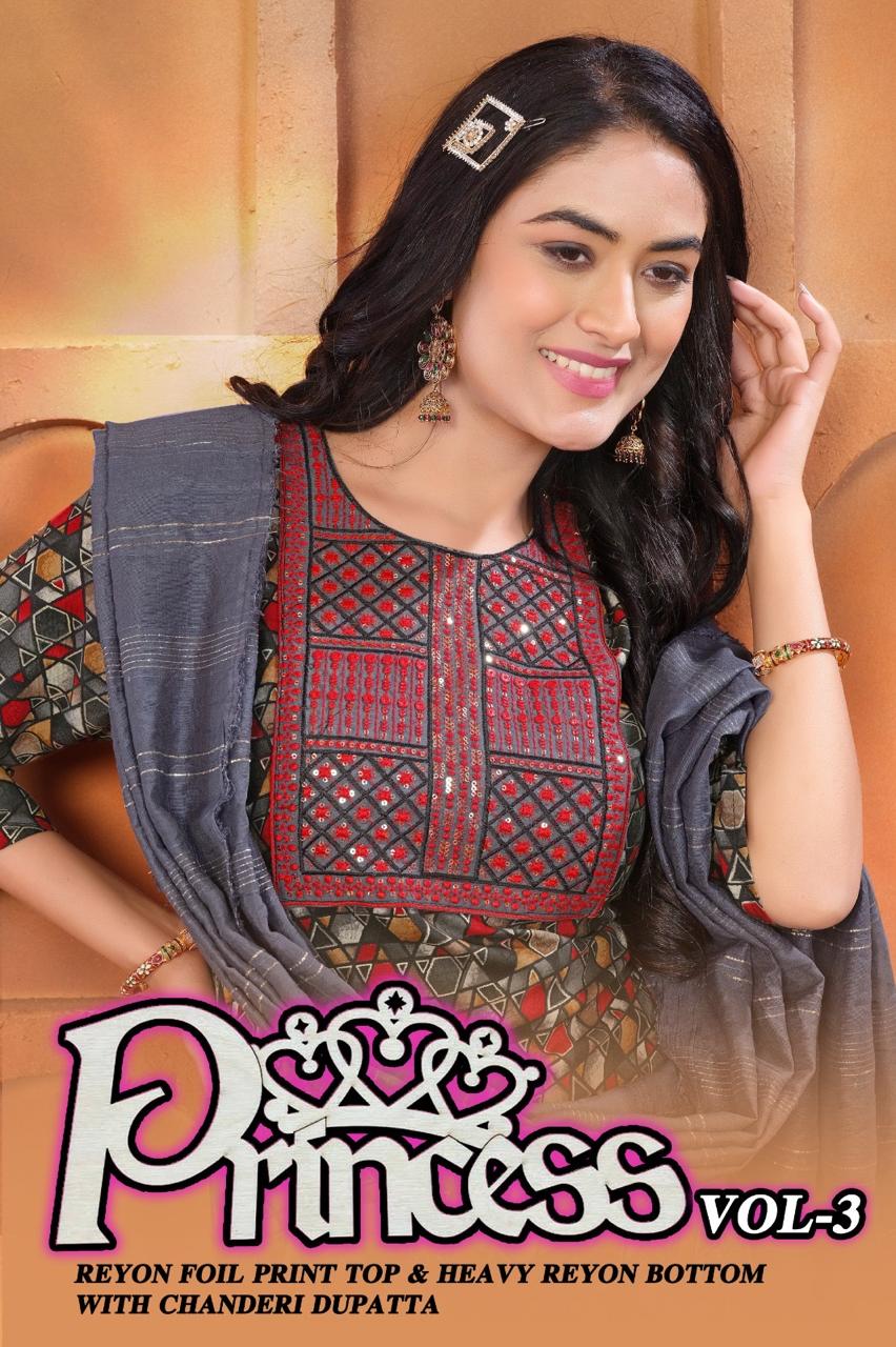 KASHIDA KURTI PRINCESS VOL 3